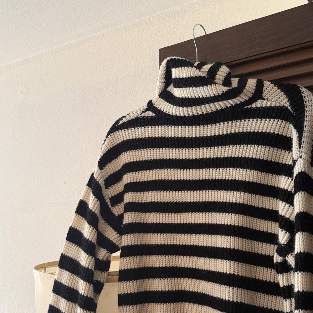 Black Turtle Neck Sweater
